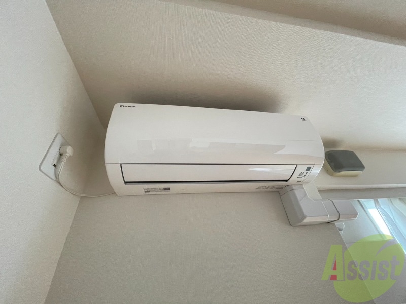 その他設備　こちらはエアコンが設置されております！夏場も快適です！