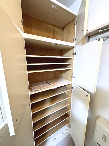 玄関　シューズボックス付の玄関