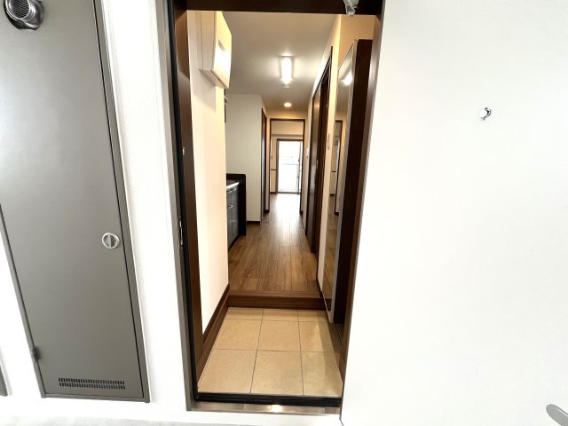 玄関　現状を優先します