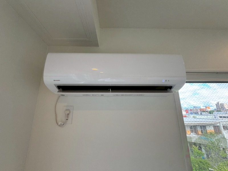 その他設備　エアコンがありますので夏でも快適に過ごせます！