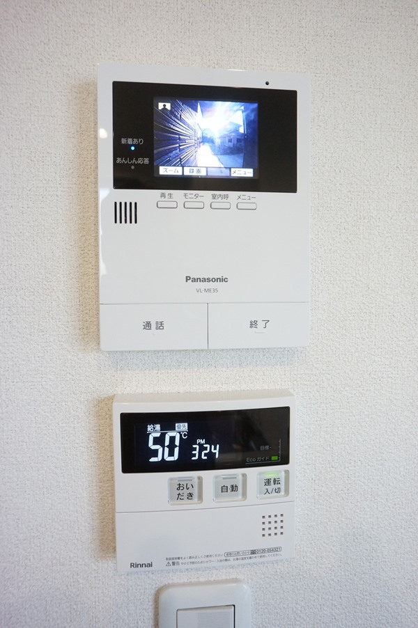 セキュリティ　録画機能付カラーTVモニターホン！