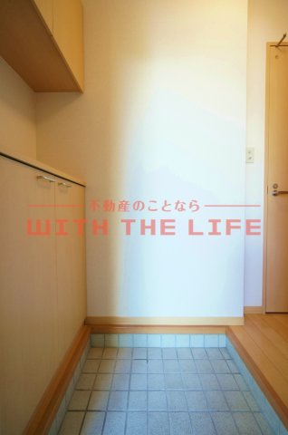 玄関　ゆったりとした玄関です