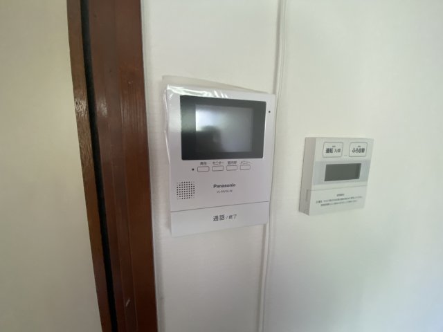 セキュリティ　モニター付きインターホン完備です※退去前のため前回の写真