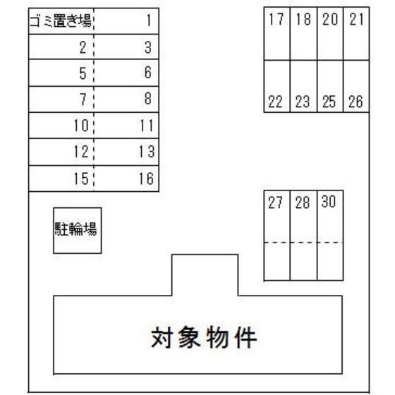 駐車場　配車図