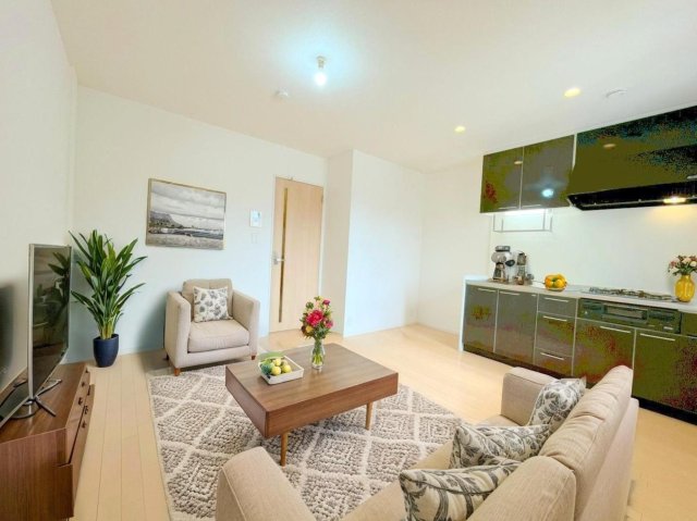 居室・リビング　※家具付きのイメージ写真になります。（CG家具のため、実際に