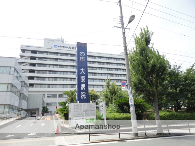 病院　ＮＴＴ西日本大阪病院（病院）まで377m