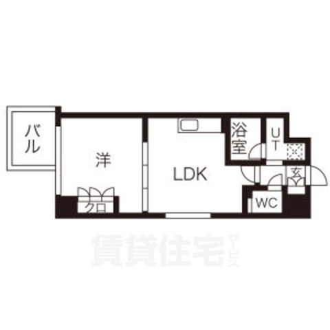 プラネシア星の子四条西洞院の間取り
