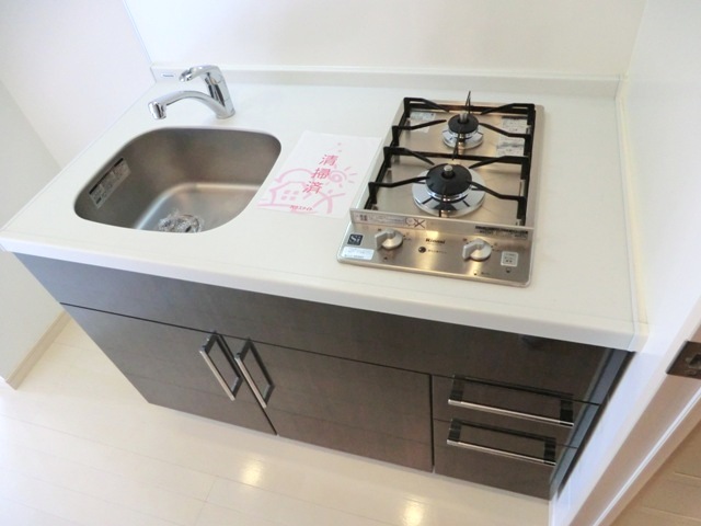 キッチン　★２口ガス・ビルトインコンロ付き★