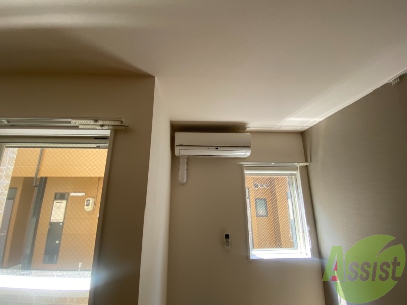 その他設備　ちゃんとエアコンもついているので、安心してくださいね