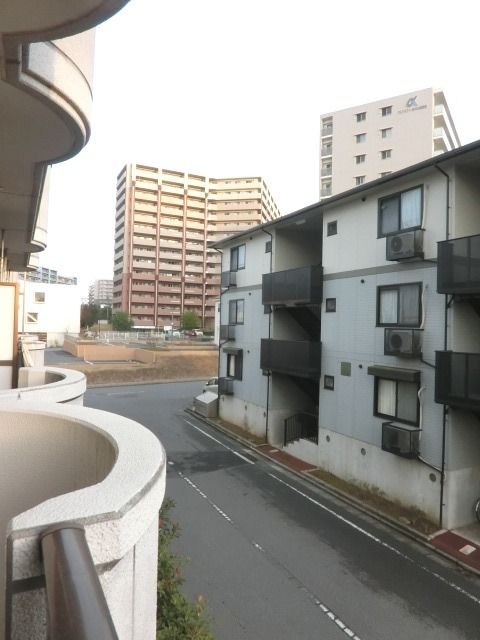 眺望　バルコニーからの眺望です