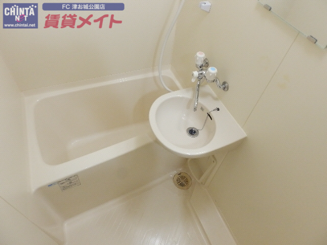 バス・シャワールーム　同じ物件、別部屋の写真です