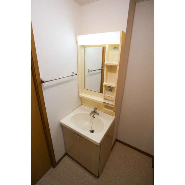 洗面設備　同じ建物の別なお部屋