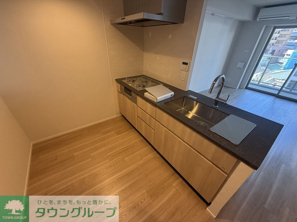 キッチン　バルコニー