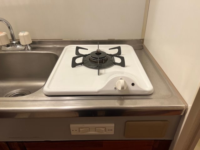 キッチン　一口ガスコンロ