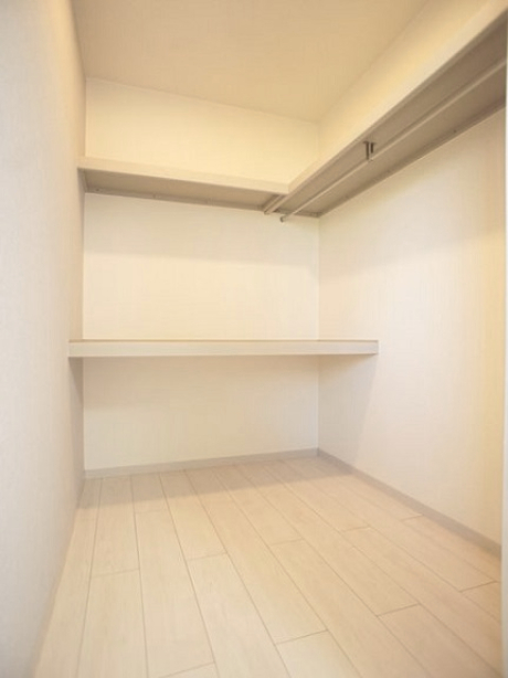 収納　ウォークインクロゼット付きでお部屋はスッキリ♪