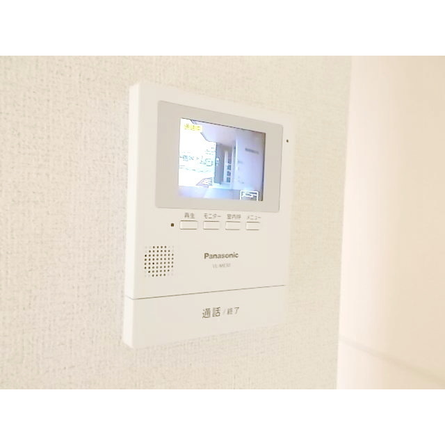 セキュリティ　ＴＶモニタ付インタホンでセキュリティ面に