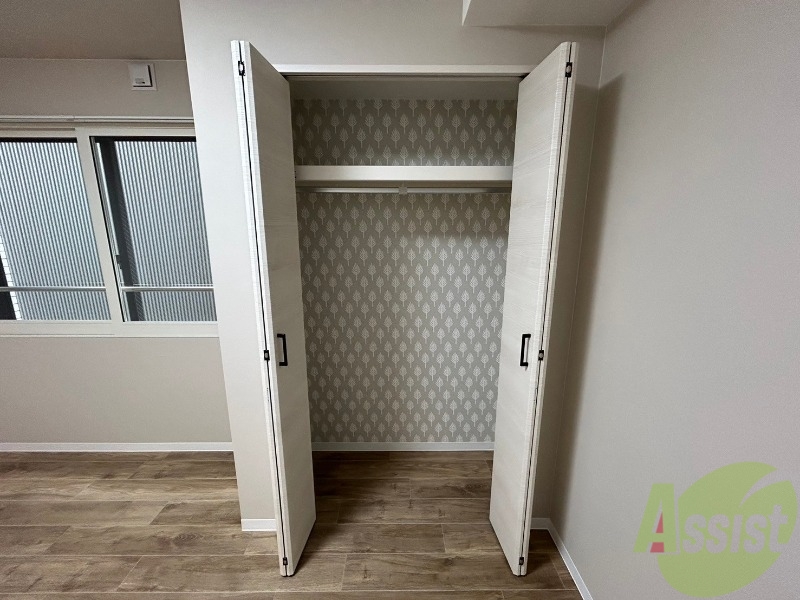 収納　収納もバッチリあるのでお部屋が片付きますよ！