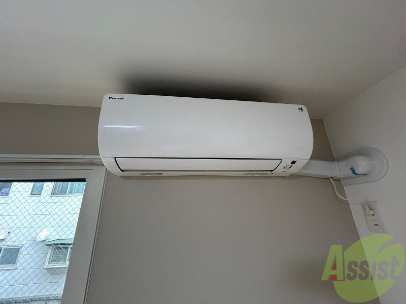 その他設備　エアコンがありますので夏でも快適に過ごせます！