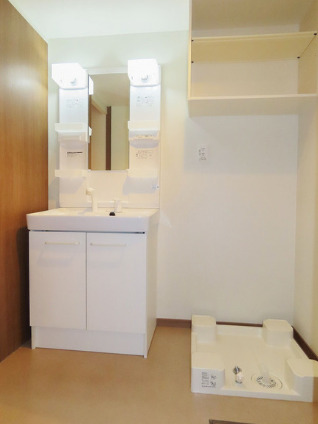 洗面設備　102号室の写真です