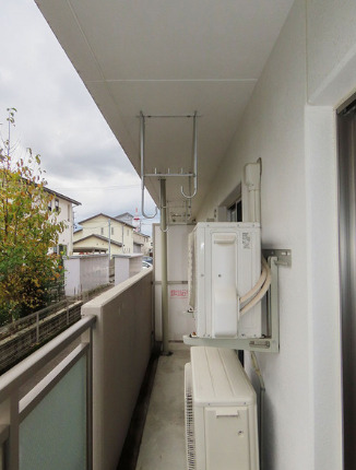 バルコニー　102号室の写真です