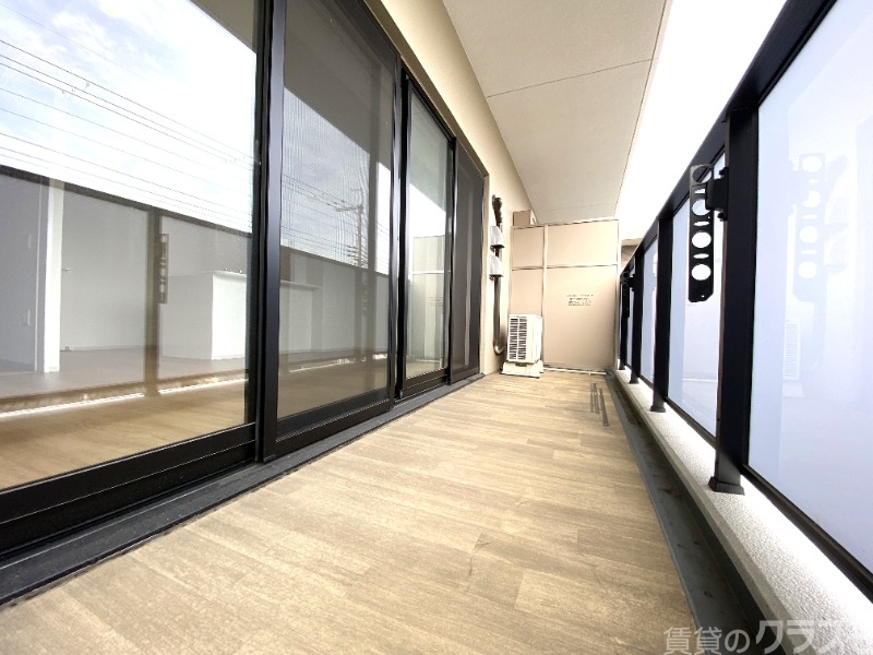 バルコニー　東向きバルコニーです！