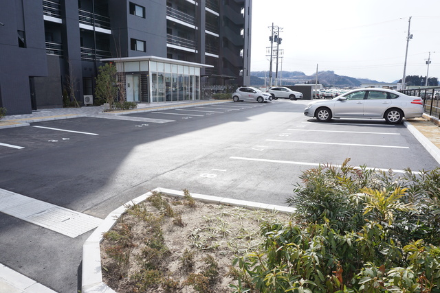 駐車場　北側駐車場