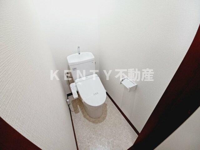 トイレ　ゆったりとした空間のトイレです
