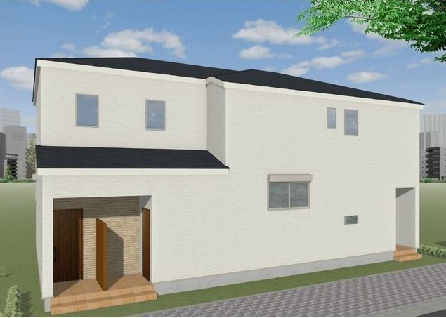 建物外観　外観パースです。