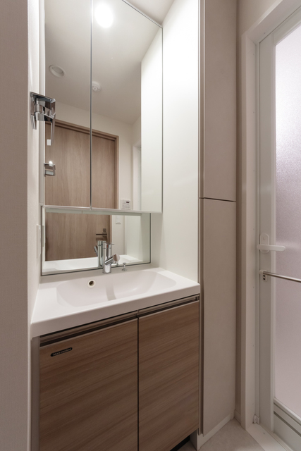 洗面設備　※写真は同タイプ住戸です。