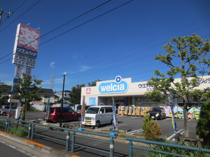 ドラックストア　ウエルシア江北（ドラッグストア）まで823m