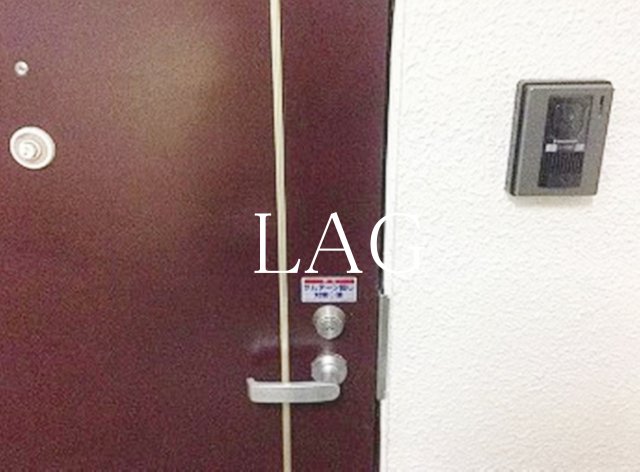 セキュリティ　モニター付インターフォンです。