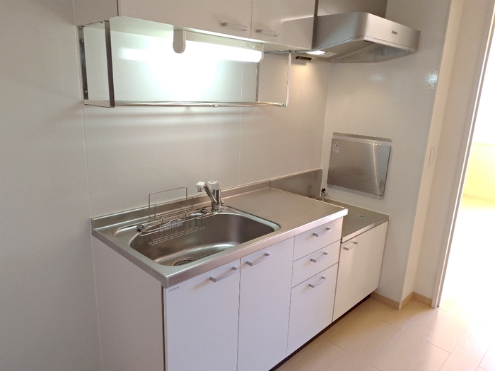 キッチン　収納たっぷりのキッチン