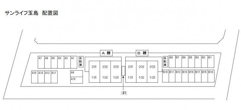 その他　駐車場配置図
