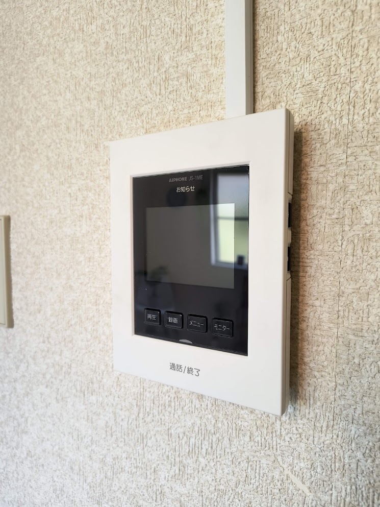 セキュリティ　来客時に便利なインターホン