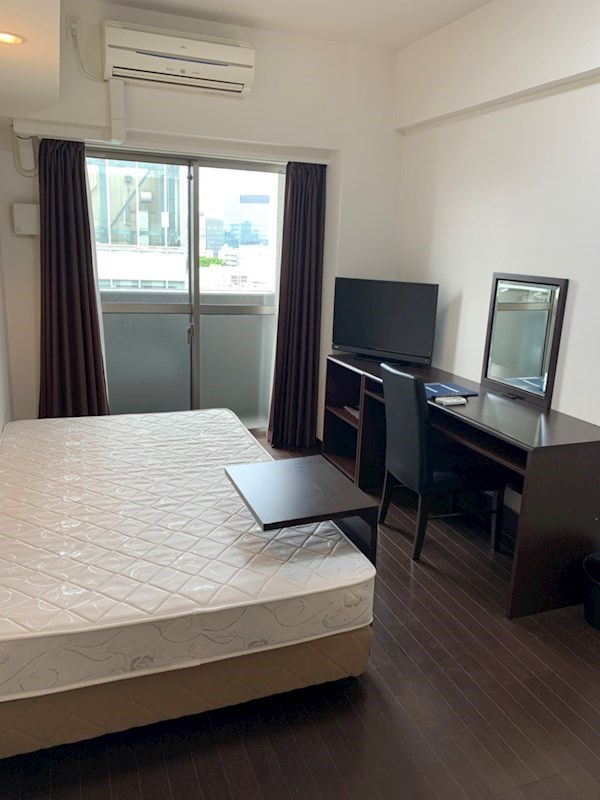 居室・リビング　弊社は都内全域の家具家電付き物件をご紹介可能です。