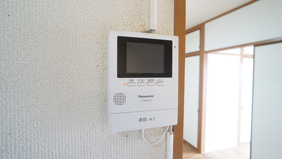 セキュリティ　カメラ付きインターホン