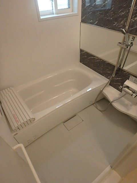 バス・シャワールーム　一坪サイズのバスルームです。