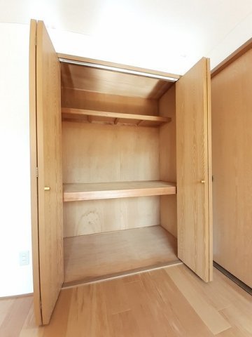 収納　たっぷりとした収納スペースです