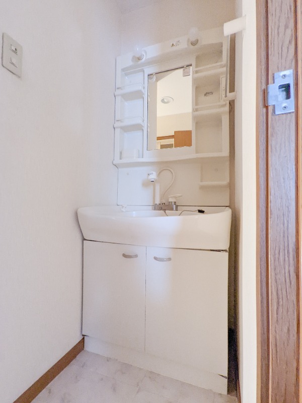 洗面設備　図面と現状に相違がある場合には現状を優先