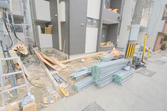 ロビー　現在、建築中です。