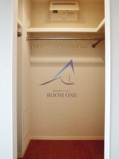 収納　ウォークインクローゼットです。