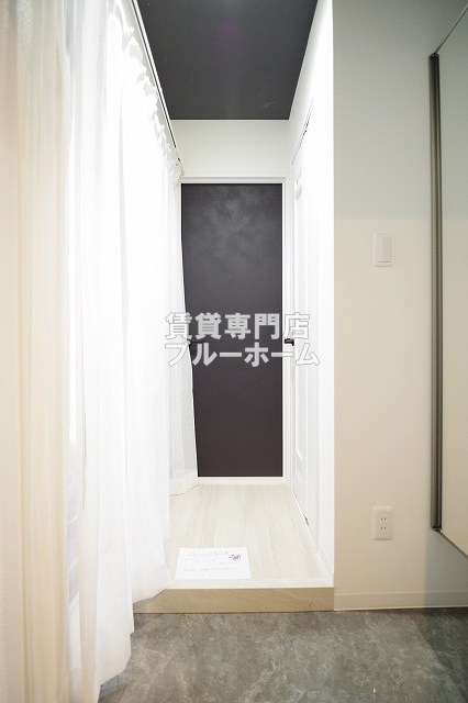 玄関　奥行きのある玄関！