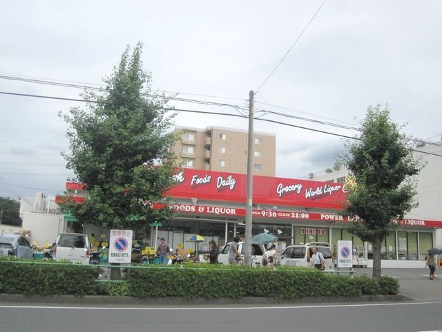 スーパー　パワーラークス日野店（スーパー）まで738m