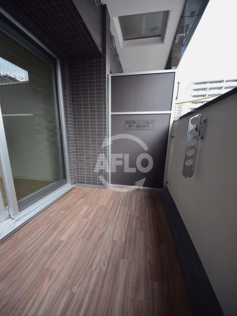 バルコニー　プレサンス四天王寺前夕陽丘　バルコニー