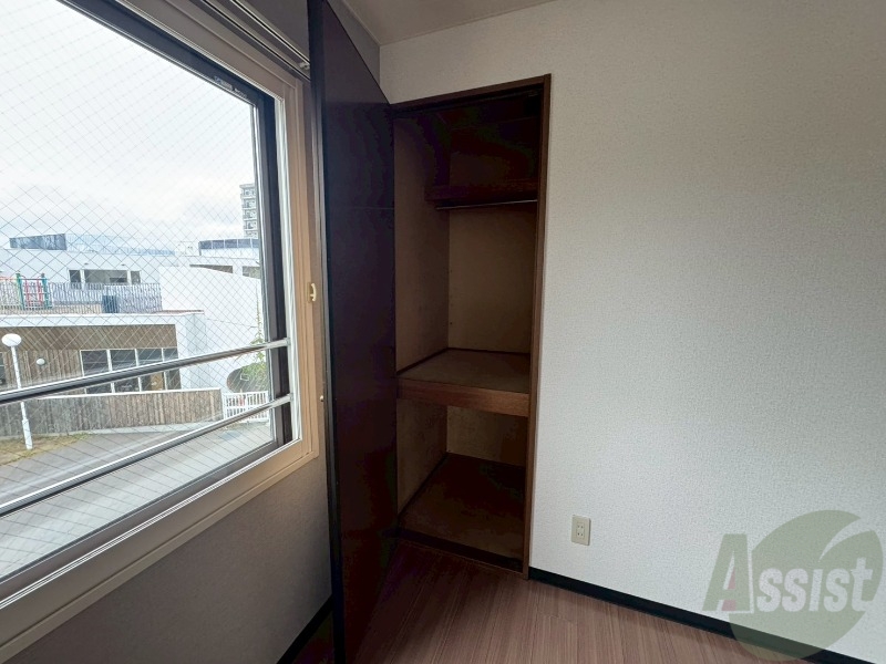 収納　収納を開けてみました！たくさん入りそうですね～