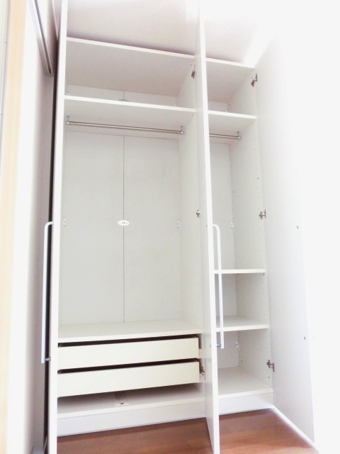 収納　可動式クローゼット♪
