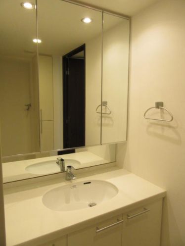 洗面設備　※別部屋の参考写真です。