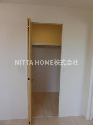 収納　大きなウォークインクローゼットが付いています！！