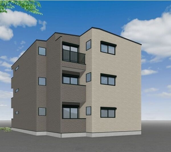 建物外観　完成予想図です