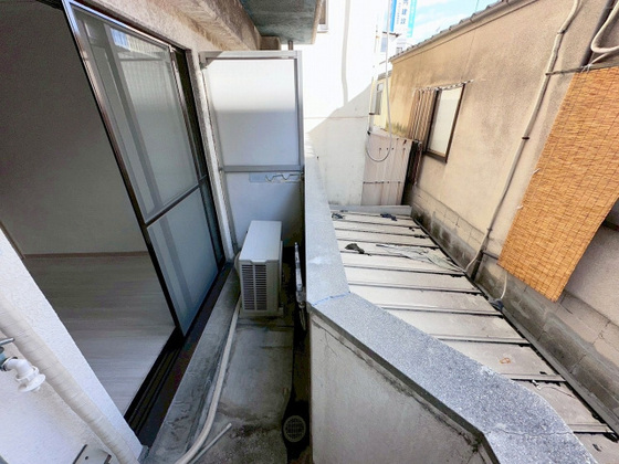 バルコニー　※別部屋の写真です